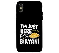Sono solo qui per la ricetta delle spezie del piatto di riso indiano Biryani Custodia per iPhone X/XS