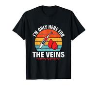 Sono Solo Qui Per Le Vene - Funny Phlebotomist Maglietta