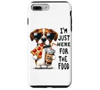 Sono solo qui per l'umorismo del cane cibo Custodia per iPhone 7 Plus/8 Plus