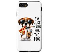 Sono solo qui per l'umorismo del cane cibo Custodia per iPhone SE (2020) / 7 / 8