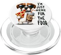Sono solo qui per l'umorismo del cane cibo PopSockets PopGrip per MagSafe