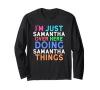 Sono Solo Samantha Qui a Fare Samantha Cose Samantha Maglia a Manica