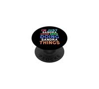 Sono solo Sandra qui a fare Sandra Things Sandra PopSockets PopGrip Adesivo