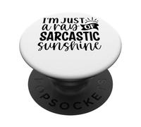 Sono solo un raggio di sole sarcastico PopSockets PopGrip Adesivo