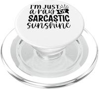 Sono solo un raggio di sole sarcastico PopSockets PopGrip per MagSafe