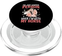 Sono solo una persona più felice quando sono con il mio cavallo PopSockets PopGrip per MagSafe
