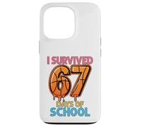 Sono sopravvissuto a 67 giorni di scuola Basket Sei sette insegnanti Custodia per iPhone 13 Pro
