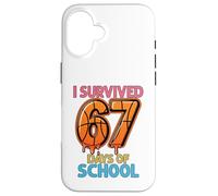 Sono sopravvissuto a 67 giorni di scuola Basket Sei sette insegnanti Custodia per iPhone 16