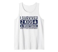 Sono Sopravvissuto a Due Bambini ipoteca Cosè lumorismo dei Genitori Superpower Canotta