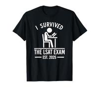 Sono sopravvissuto a LSAT 2025 - Future Law Student Maglietta