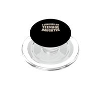 Sono sopravvissuto a mia figlia adolescente I genitore umorismo PopSockets PopGrip per MagSafe