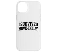 Sono sopravvissuto a Move In Day College Uni Chaos Dark Graphic Custodia per iPhone 14 Plus