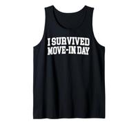 Sono Sopravvissuto a Move in Day College Uni Chaos Graphic Canotta