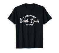 Sono Sopravvissuto a Saint Louis dal Missouri Maglietta