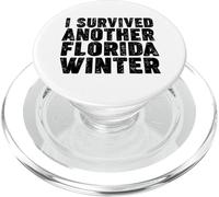 Sono sopravvissuto a un altro inverno in Florida PopSockets PopGrip per MagSafe