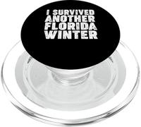 Sono sopravvissuto a un altro inverno in Florida PopSockets PopGrip per MagSafe