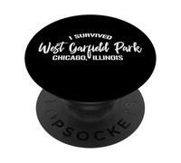 Sono sopravvissuto a West Garfield Park Chicago PopSockets PopGrip Adesivo