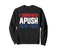 Sono sopravvissuto ad APUSH 2025-2026 AP Storia degli Stati Uniti Sono sopravvissuto a APUSH Felpa
