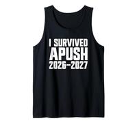 Sono sopravvissuto ad APUSH 2026-2027 AP Storia degli Stati Uniti Sono sopravvissuto a APUSH Canotta