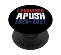 Sono sopravvissuto ad APUSH 2026-2027 AP Storia degli Stati Uniti Sono sopravvissuto a APUSH PopSockets PopGrip Adesivo