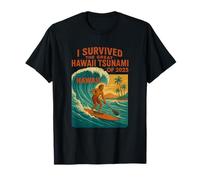 Sono Sopravvissuto al Grande Tsunami delle Hawaii del 2025 Paddle Board Guy Maglietta