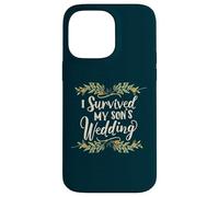 Sono sopravvissuto al matrimonio di mio figlio, il trionfo dei genitori, mamma, papà, floreale Custodia per iPhone 14 Pro Max