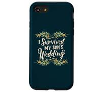 Sono sopravvissuto al matrimonio di mio figlio, il trionfo dei genitori, mamma, papà, floreale Custodia per iPhone SE (2020) / 7/8