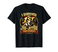 Sono Sopravvissuto al Mio Primo torneo di Jiu-Jitsu Maglietta