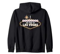 Sono Sopravvissuto al Mio Viaggio a Las Vegas Vegas Travel Design Felpa con Cappuccio
