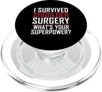 Sono sopravvissuto alla chirurgia della spalla che cosa sei Superpower Recovery PopSockets PopGrip per MagSafe