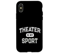 Sono sopravvissuto alla scuola di arti dello spettacolo TEATRO È IL MIO SPORT Dramma Custodia per iPhone X/XS