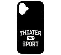 Sono sopravvissuto alla scuola di arti dello spettacolo TEATRO È IL MIO SPORT Dramma Custodia per iPhone 16 Plus
