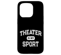 Sono sopravvissuto alla scuola di arti dello spettacolo TEATRO È IL MIO SPORT Dramma Custodia per iPhone 15 Pro