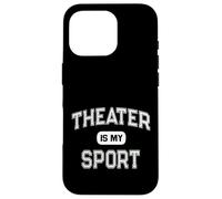 Sono sopravvissuto alla scuola di arti dello spettacolo TEATRO È IL MIO SPORT Dramma Custodia per iPhone 16 Pro