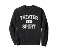 Sono Sopravvissuto alla Scuola di Arti dello Spettacolo TEATRO È Il Mio Sport Dramma Felpa