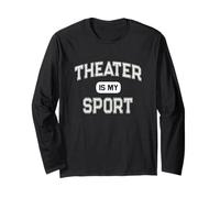 Sono Sopravvissuto alla Scuola di Arti dello Spettacolo TEATRO È Il Mio Sport Dramma Maglia a Manica