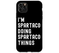 Sono Spartaco Que Fa Cose di Spartaco Custodia per iPhone 11 Pro Max