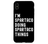 Sono Spartaco Que Fa Cose di Spartaco Custodia per iPhone XS Max