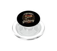 Sono stanco di svegliarmi e di non essere in Germania Viaggi PopSockets PopGrip per MagSafe