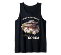 Sono stanco di svegliarmi e di non essere nel turismo coreano in Corea Canotta