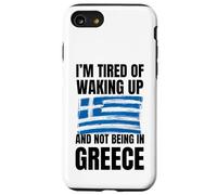 Sono stanco di svegliarmi e non essere in vacanza in Grecia Custodia per iPhone SE (2020) / 7/8