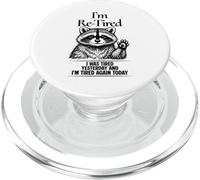 Sono stanco, ero stanco ieri e stanco di nuovo oggi PopSockets PopGrip per MagSafe