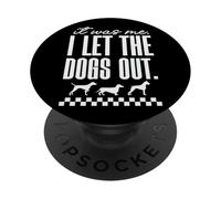 Sono stato io, ho lasciato uscire i cani divertenti PopSockets PopGrip Adesivo