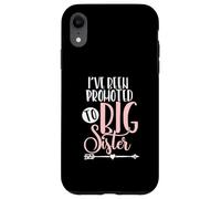 SONO STATO PROMOSSO A GRANDE SORELLA Annuncio Baby News Meme Custodia per iPhone XR