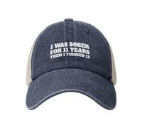 Sono stato sobrio per 11 anni, poi ho compiuto 12 anni. Cappello da camion