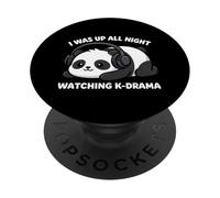 Sono stato sveglio tutta la notte a guardare il dramma coreano K-Drama Lover PopSockets PopGrip Adesivo