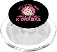 Sono stato sveglio tutta la notte a guardare il dramma coreano K-Pop K-Drama PopSockets PopGrip per MagSafe
