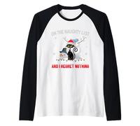 Sono sulla Cattiva astuzia e Non Mi pento Nulla Maglia con Maniche Raglan