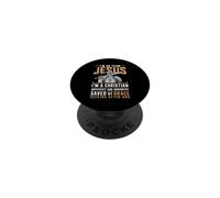 Sono sulla squadra Gesù Cristo Sono Cavaliere Cristiano Credente Dio PopSockets PopGrip Adesivo