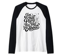 Sono That para Ti Hanno parlato di Paraprofessional Teacher Maglia con Maniche Raglan